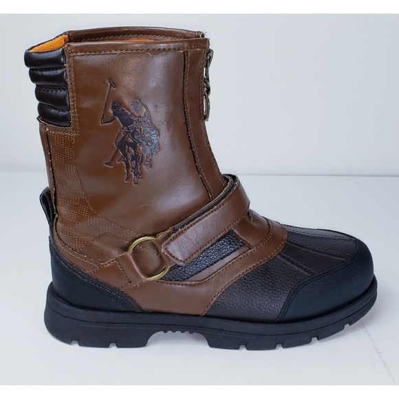 POLO ASSN. Ralph Lauren Duck-Boot-Style Hi Boots - Picture 3 of 6